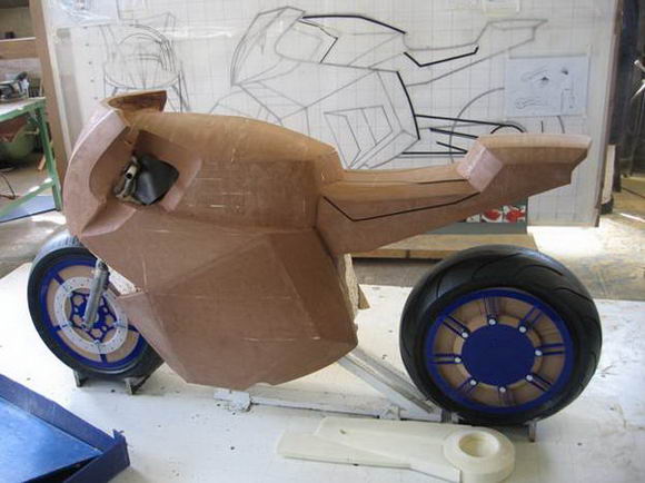 مدل سازی موتور سیکلت