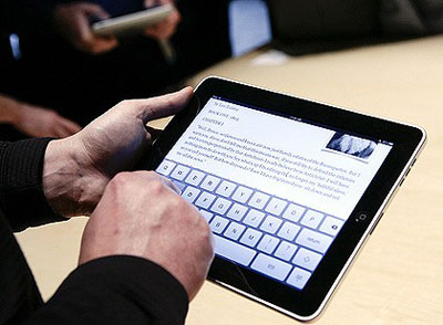 iPad استیو جابز