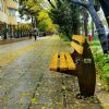 نیمکت چوب فلز - شیراز، خیابان زند