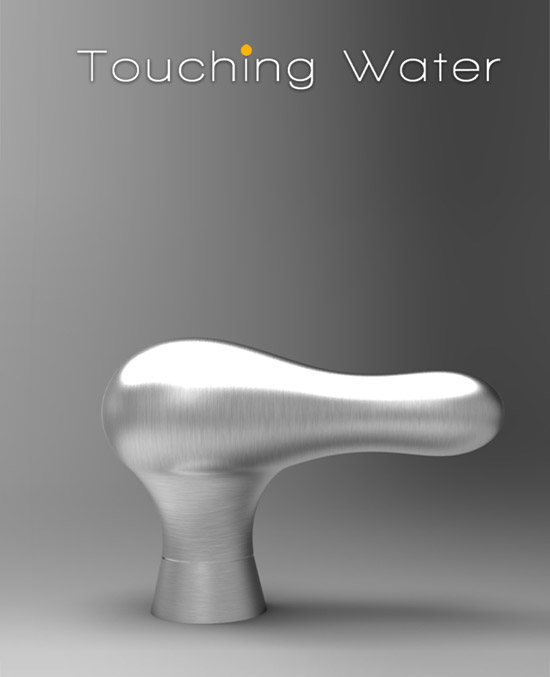 Touching water