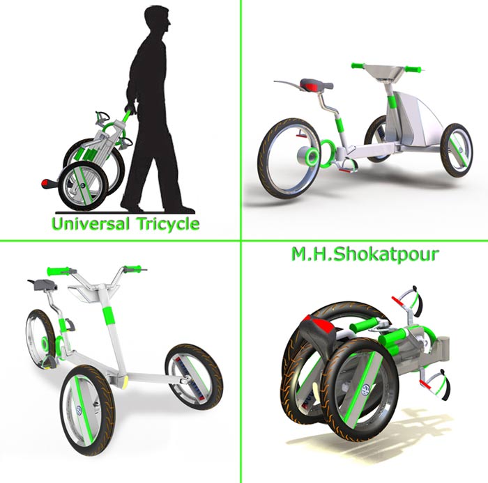 TriCycle سه چرخه ارگونومیک