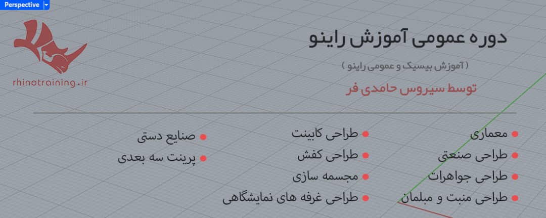 دوره آموزشی راینو