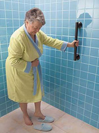 دستگیره حمام برای سالمندان